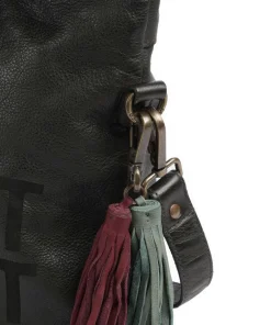 Taschendieb Wien Hobo Bags-Hanfgasse 3 Hobo bag grained cow leather