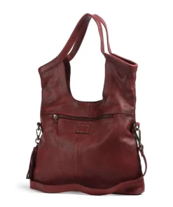Taschendieb Wien Shoulder Bags|Hobo Bags-Hanfgasse 3 Hobo bag grained cow leather