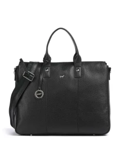 Braun Büffel Business- & Laptop Bags-Hanna Briefcase 14″ grained cow leather