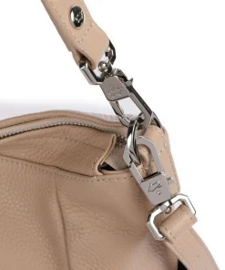 Braun Büffel Shoulder Bags|Hobo Bags-Hanna Hobo bag grained cow leather