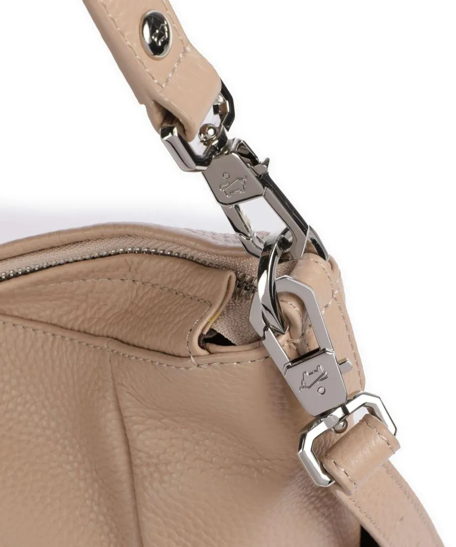 Braun Büffel Shoulder Bags|Hobo Bags-Hanna Hobo bag grained cow leather