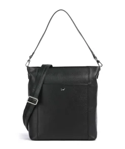 Braun Büffel Shoulder Bags-Hanna Tote bag 13″ grained leather