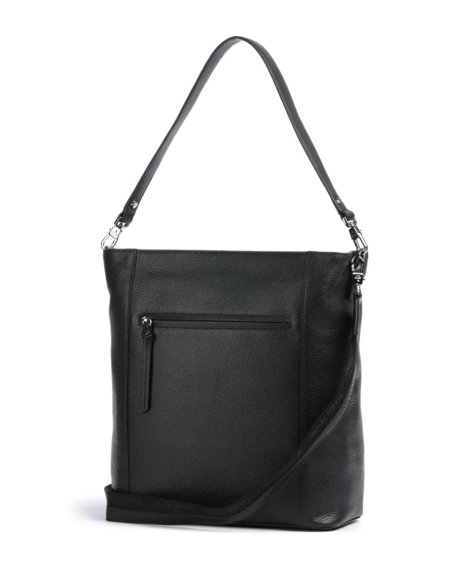 Braun Büffel Shoulder Bags-Hanna Tote bag 13″ grained leather