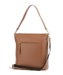 Braun Büffel Shoulder Bags-Hanna Tote bag 13″ grained leather