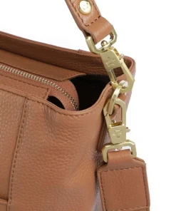 Braun Büffel Shoulder Bags-Hanna Tote bag 13″ grained leather