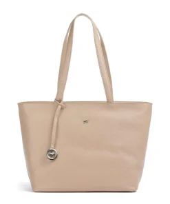 Braun Büffel Tote Bags-Hanna Tote bag grained cow leather