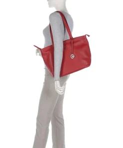 Braun Büffel Tote Bags-Hanna Tote bag grained cow leather