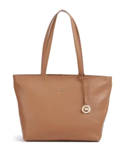 Braun Büffel Tote Bags-Hanna Tote bag grained cow leather