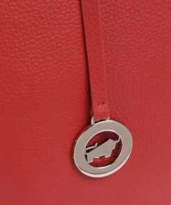 Braun Büffel Tote Bags-Hanna Tote bag grained leather
