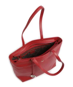Braun Büffel Tote Bags-Hanna Tote bag grained leather