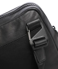 Piquadro Crossbody Bags-Harper Crossbody bag fine grain leather