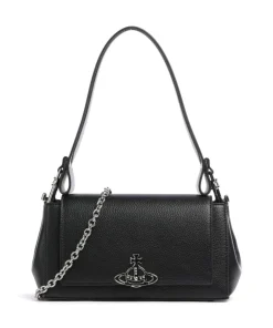 Vivienne Westwood Clutch & Evening Bags|Shoulder Bags-Hazel Re-Vegan Grain Medium Shoulder bag imitation leather
