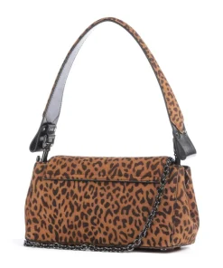 Vivienne Westwood Shoulder Bags|Crossbody Bags-Hazel Suede Printed Medium Shoulder bag sheepskin leather
