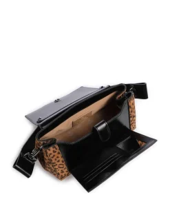 Vivienne Westwood Shoulder Bags|Crossbody Bags-Hazel Suede Printed Medium Shoulder bag sheepskin leather