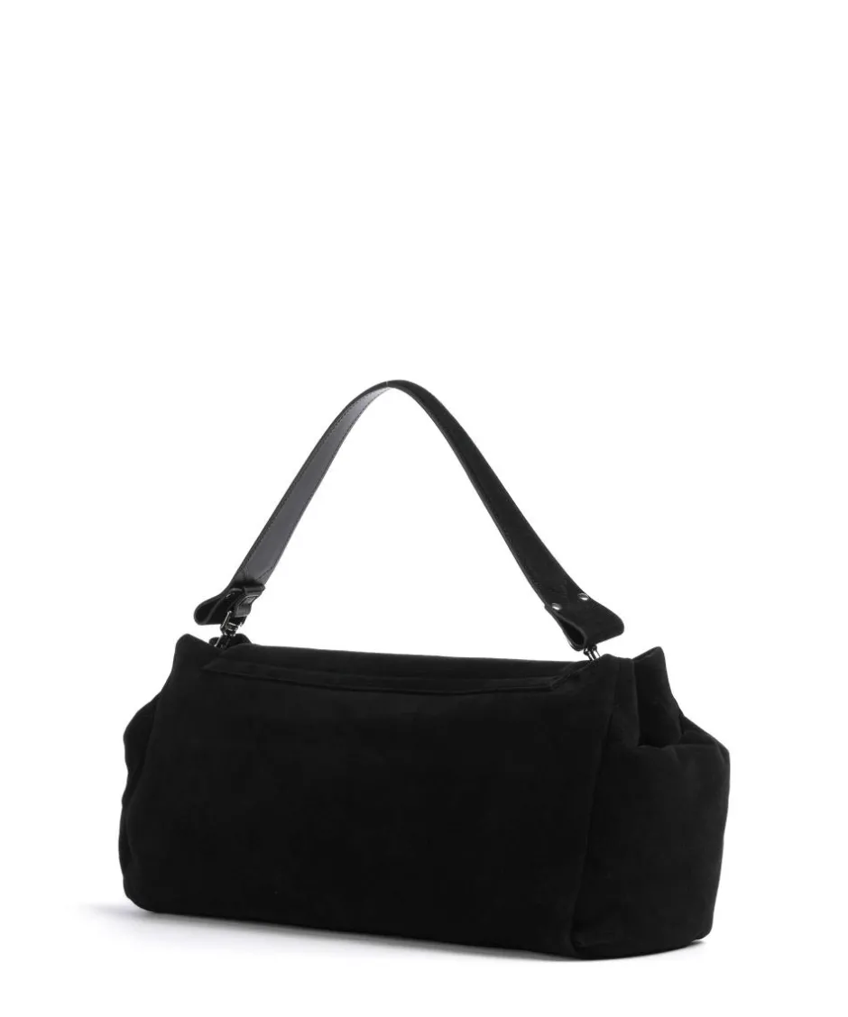Vivienne Westwood Shoulder Bags|Hobo Bags-Hazel Suede XL Hobo bag brushed calfskin