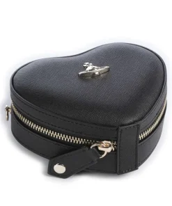 Vivienne Westwood Clutch & Evening Bags|Crossbody Bags-Heart Saffiano Biogreen Mini Crossbody bag imitation leather