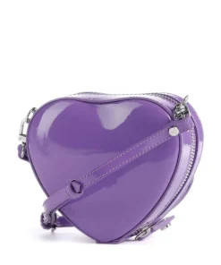 Vivienne Westwood Clutch & Evening Bags|Crossbody Bags-Heart Shiny Patent Mini Crossbody bag patent leather