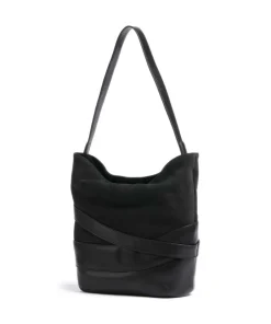 Aunts & Uncles Shoulder Bags|Hobo Bags-Heavenly Meadow Daydream Hobo bag fine grain cow leather, brushed cow leather
