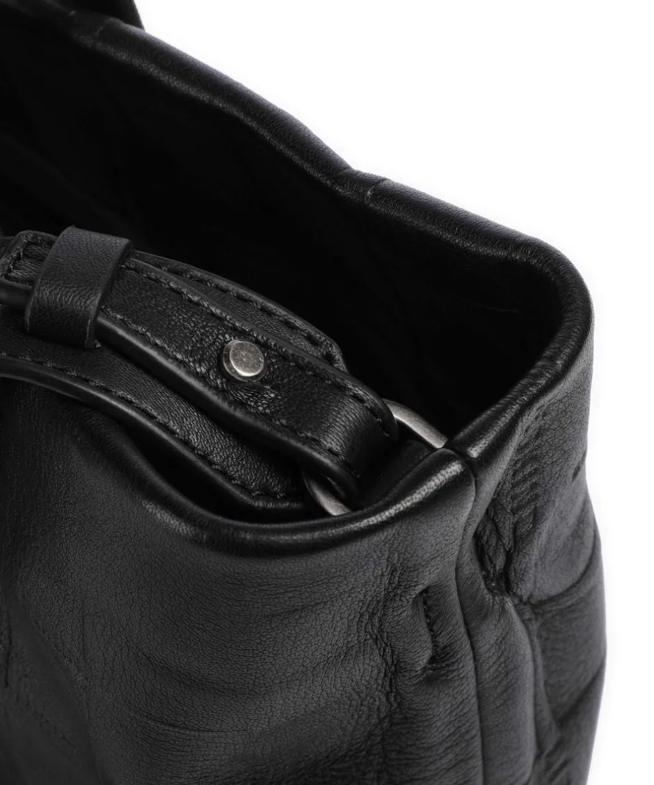 Liebeskind Tote Bags|Handbags-Hera Monogram Sheep Natural L Handbag embossed cow leather