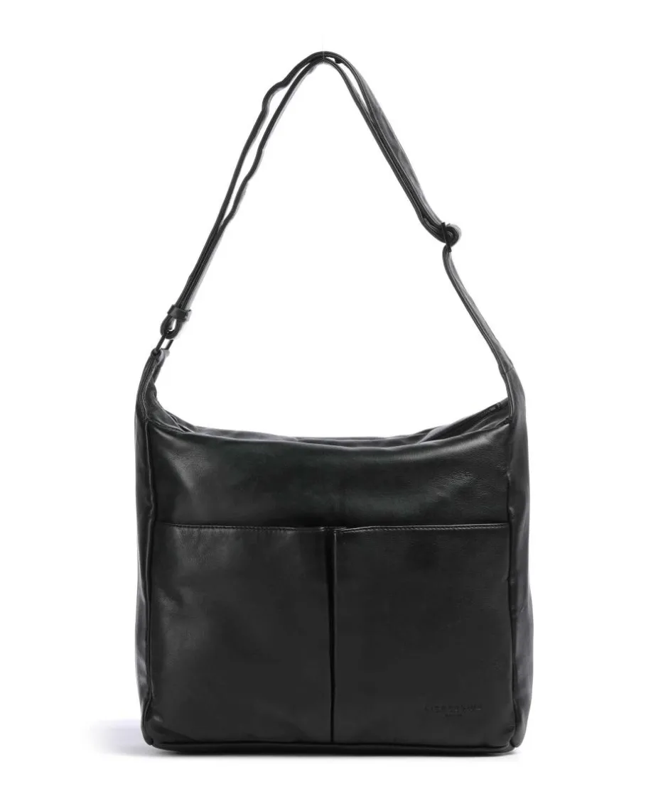 Liebeskind Shoulder Bags|Hobo Bags-Hera Sheep Natuarl M Hobo bag sheepskin leather