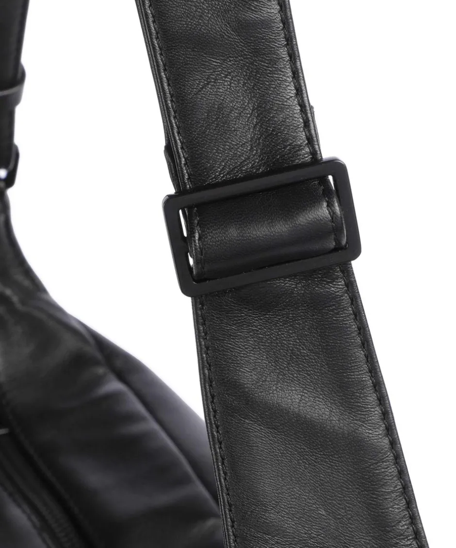 Liebeskind Shoulder Bags|Hobo Bags-Hera Sheep Natuarl M Hobo bag sheepskin leather