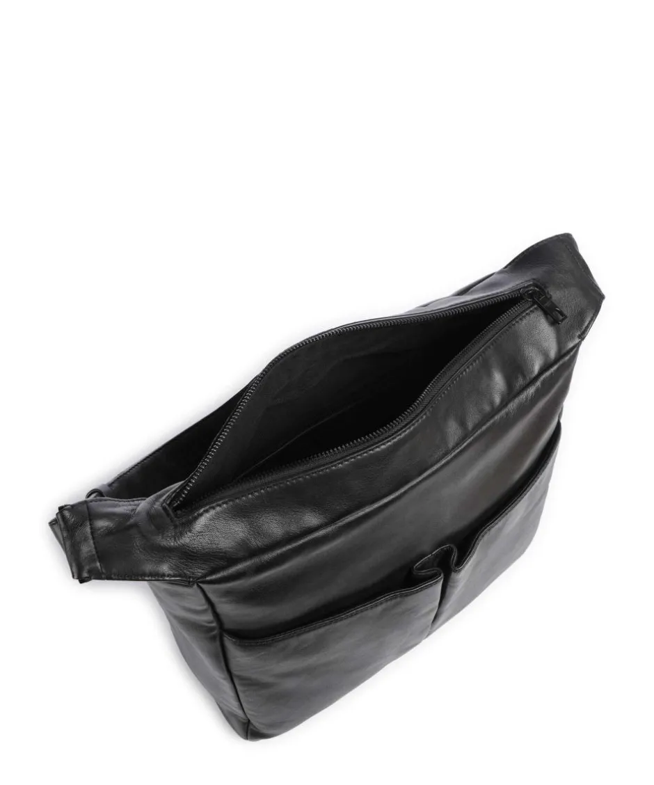Liebeskind Shoulder Bags|Hobo Bags-Hera Sheep Natuarl M Hobo bag sheepskin leather