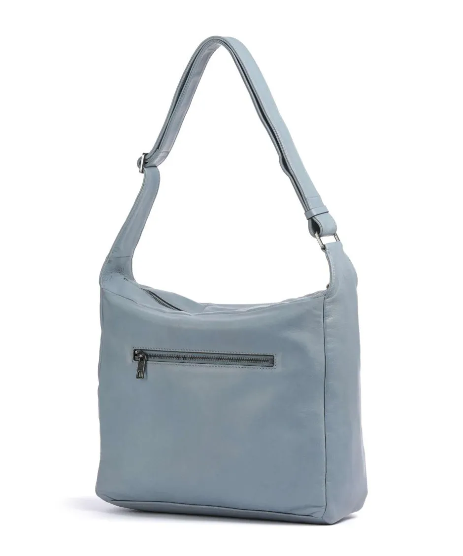 Liebeskind Shoulder Bags|Hobo Bags-Hera Sheep Natuarl M Hobo bag sheepskin leather