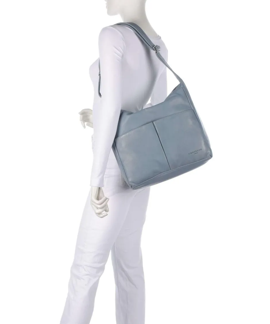 Liebeskind Shoulder Bags|Hobo Bags-Hera Sheep Natuarl M Hobo bag sheepskin leather