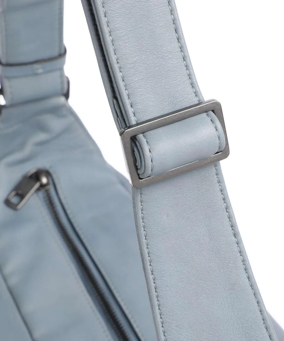 Liebeskind Shoulder Bags|Hobo Bags-Hera Sheep Natuarl M Hobo bag sheepskin leather