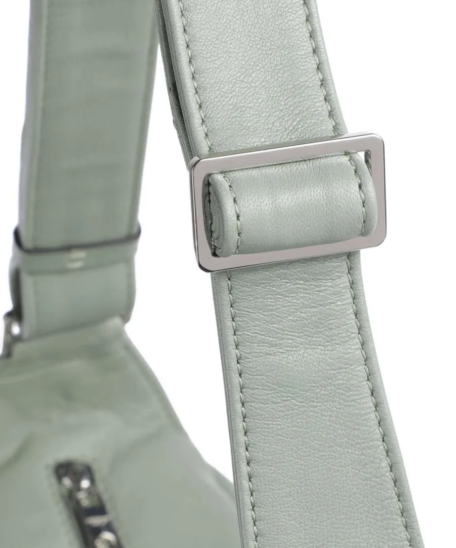 Liebeskind Shoulder Bags|Hobo Bags-Hera Sheep Natuarl M Hobo bag sheepskin leather