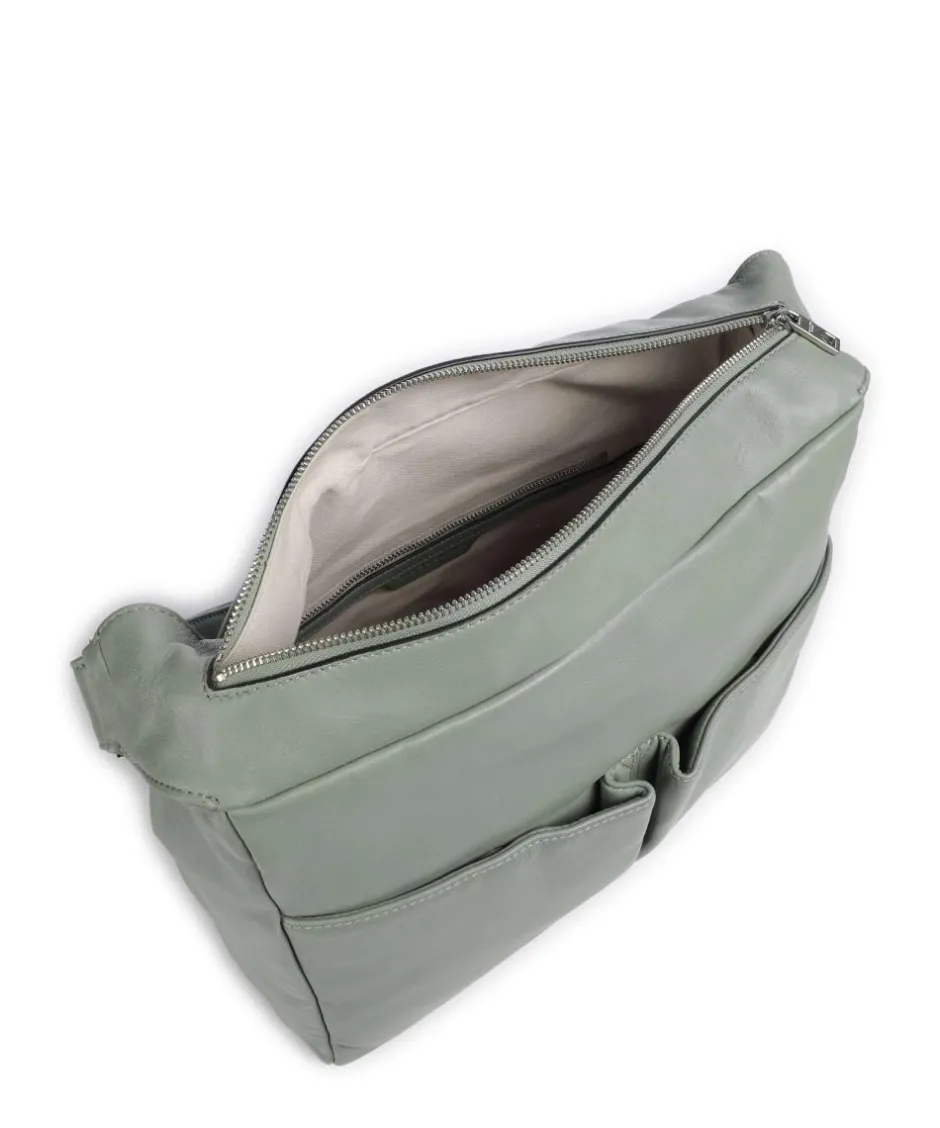 Liebeskind Shoulder Bags|Hobo Bags-Hera Sheep Natuarl M Hobo bag sheepskin leather