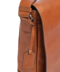 Castelijn & Beerens Business- & Laptop Bags|Crossbody Bags-Heritage Messenger bag grained cow leather