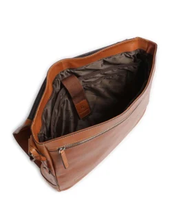 Castelijn & Beerens Business- & Laptop Bags|Crossbody Bags-Heritage Messenger bag grained cow leather