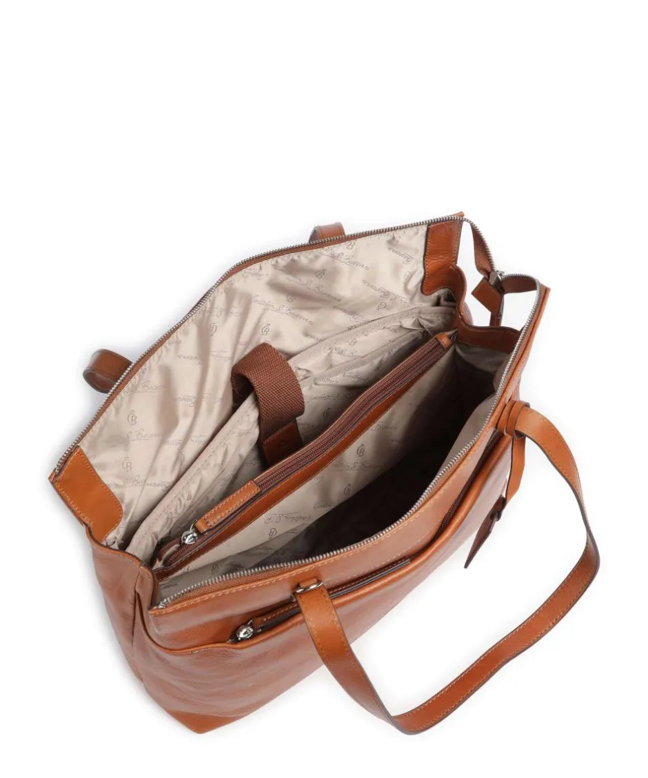 Castelijn & Beerens Shoulder Bags-Heritage Shoulder bag 15″ grained cow leather