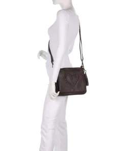 Taschendieb Wien Crossbody Bags-Herzoggasse 4 Crossbody bag grained cow leather