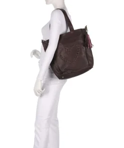 Taschendieb Wien Shoulder Bags|Hobo Bags-Herzoggasse 1 Hobo bag grained cow leather