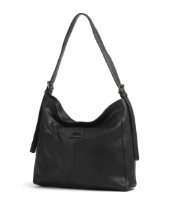 Taschendieb Wien Shoulder Bags|Hobo Bags-Herzweg 2 Hobo bag grained leather