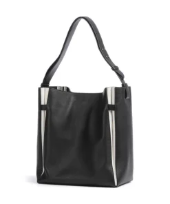 Liebeskind Shoulder Bags|Hobo Bags-Hilla Small Pebble L Hobo bag grained cow leather