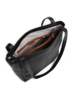 Voi Shoulder Bags-Hirsch Quila Shoulder bag grained leather