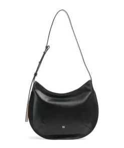 DuDu Bags Shoulder Bags|Hobo Bags-Hispani Hobo bag fine grain leather
