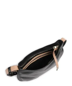 DuDu Bags Shoulder Bags|Hobo Bags-Hispani Hobo bag fine grain leather
