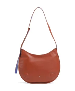 DuDu Bags Shoulder Bags|Hobo Bags-Hispani Hobo bag fine grain leather