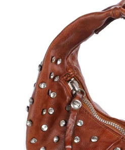 Campomaggi Shoulder Bags|Hobo Bags-Hobo bag cow leather