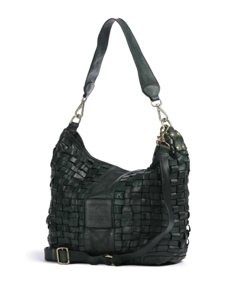 Campomaggi Shoulder Bags|Hobo Bags-Hobo bag cow leather