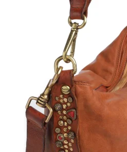 Campomaggi Shoulder Bags|Hobo Bags-Hobo bag fine grain cow leather