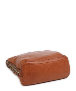 Campomaggi Shoulder Bags|Hobo Bags-Hobo bag fine grain cow leather