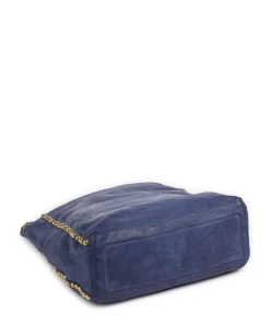 Campomaggi Shoulder Bags|Hobo Bags-Hobo bag fine grain cow leather