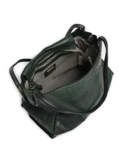 Campomaggi Shoulder Bags|Hobo Bags-Hobo bag fine grain cow leather