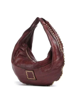 Campomaggi Shoulder Bags|Hobo Bags-Hobo bag fine grain cow leather
