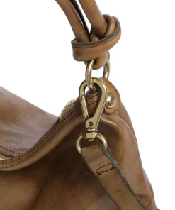 Campomaggi Shoulder Bags|Hobo Bags-Hobo bag fine grain cow leather